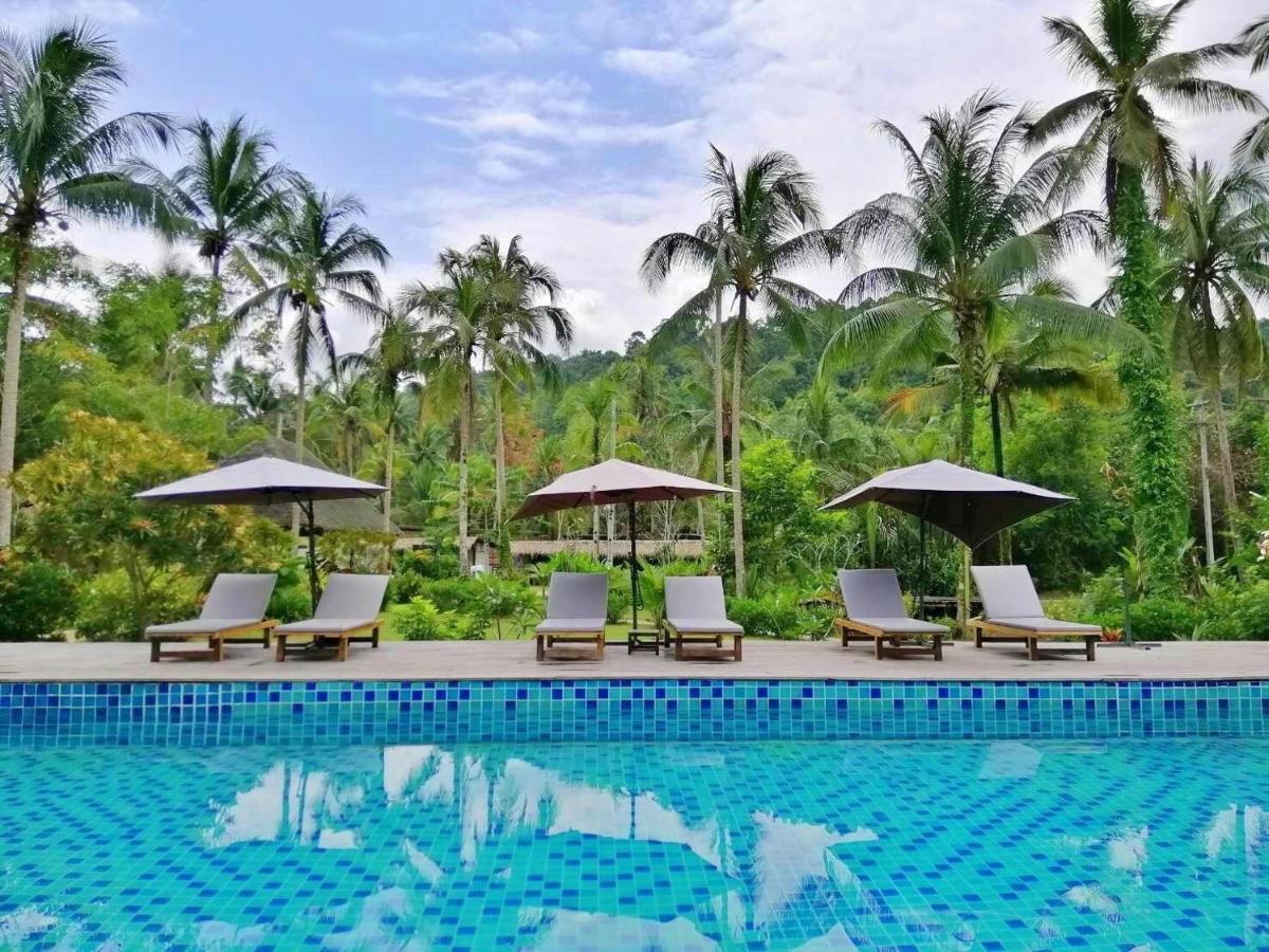 Jungle Koh Kood Resort Ban Khlong Chao Bagian luar foto