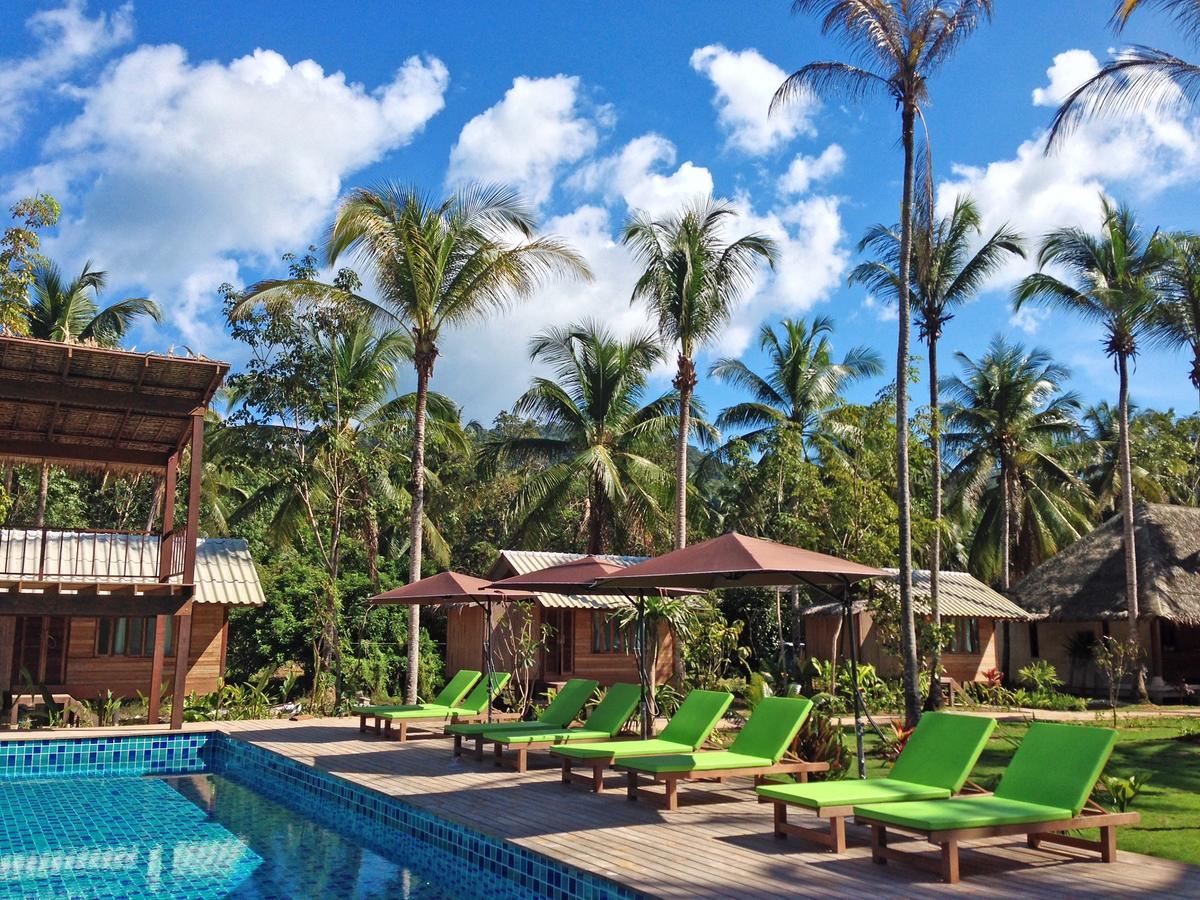 Jungle Koh Kood Resort Ban Khlong Chao Bagian luar foto